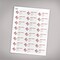 Avery GHS Secondary Container Labels, Waterproof, Chemical Resistant, Preprinted, Handwrite-Only, 1" x 2.5", 240 GHS Labels